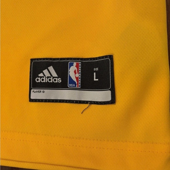 Adidas Kids Gold Cavs Basketball Jersey Kyrie Irving #2 - Picture 3 of 4